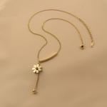 Premium Stainless Steel Daisy Necklace