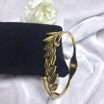 Golden Leaf Elegance Bracelet