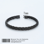 Classic Twine Cuff – Black Edition | Giftlo Exclusive