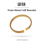 Cuban Wristband – Gold Vintage Edition | Giftlo Exclusive