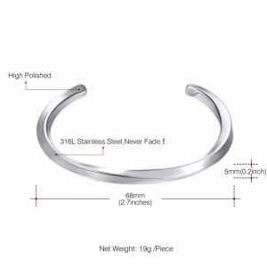 Twisted Bracelet – Silver Edition