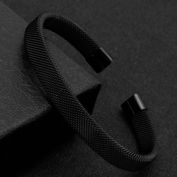 Cuban Wristband – Black Vintage Edition | Giftlo Exclusive