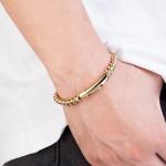 Locomotive Chain Bracelet – Gold Edition | Giftlo Exclusive